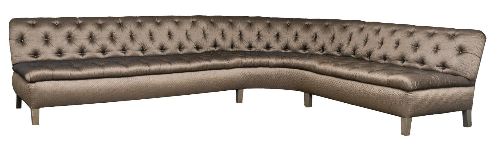 Modern Custom Contemporary Curved Sofa (1 of 9)