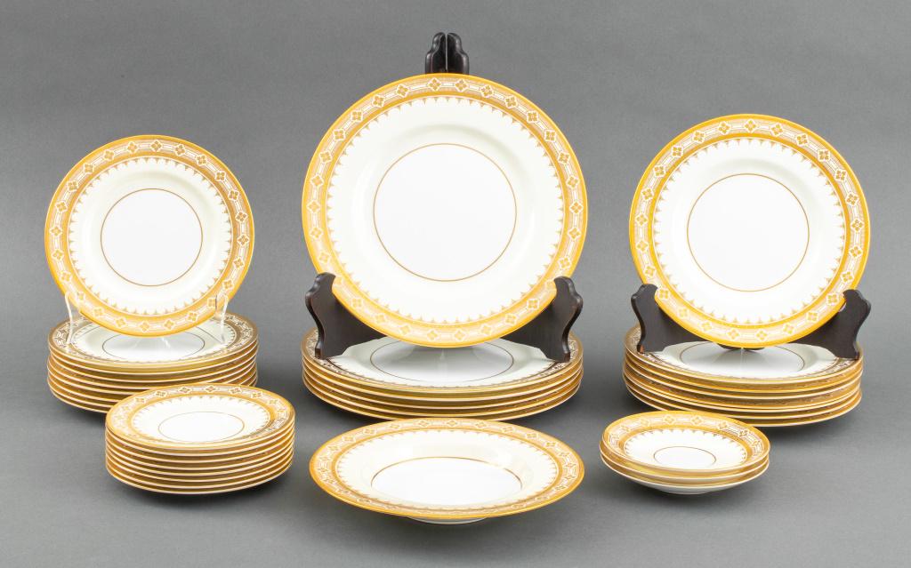 Minton for Tiffany & Co., Gilt and Cream Part Svc. (1 of 9)
