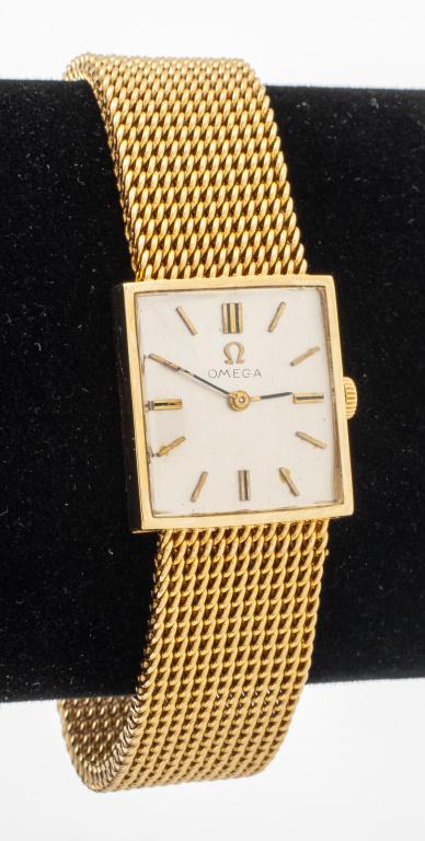 Omega 14K Yellow Gold Watch & Bracelet (1 of 12)