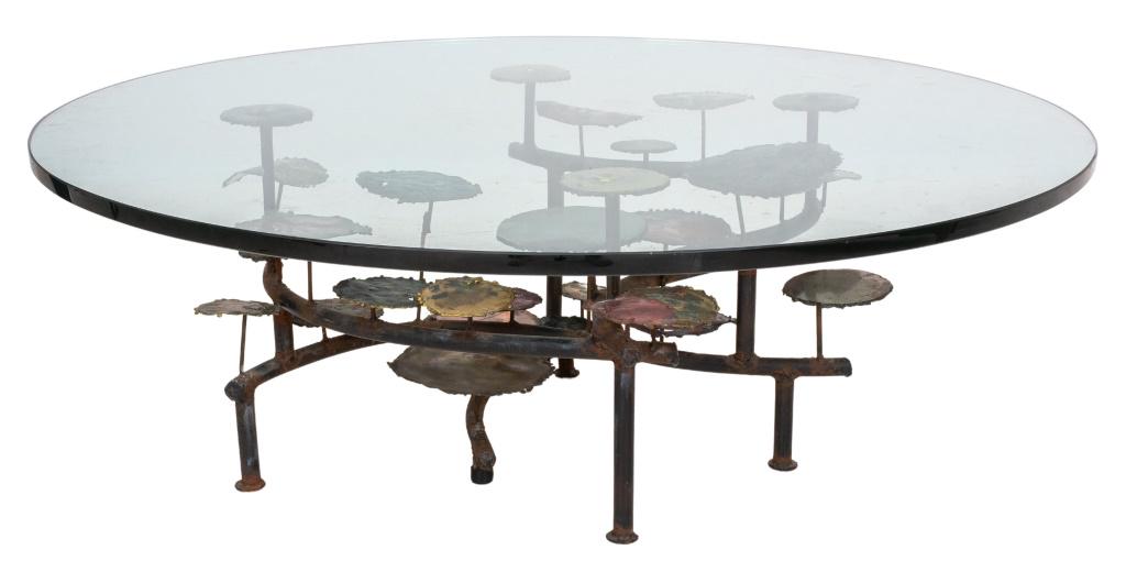 Silas Seandel Sun Spots II Brutalist Coffee Table (1 of 8)