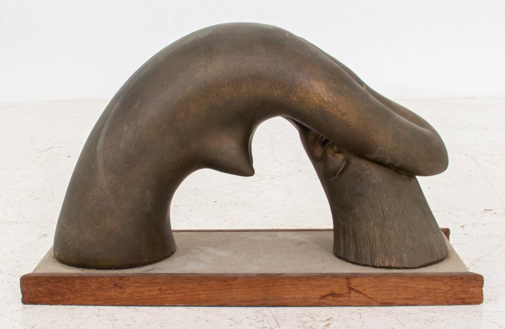 Hugo Robus "Girl Washing Her Hair" Sculpture (1 of 7)