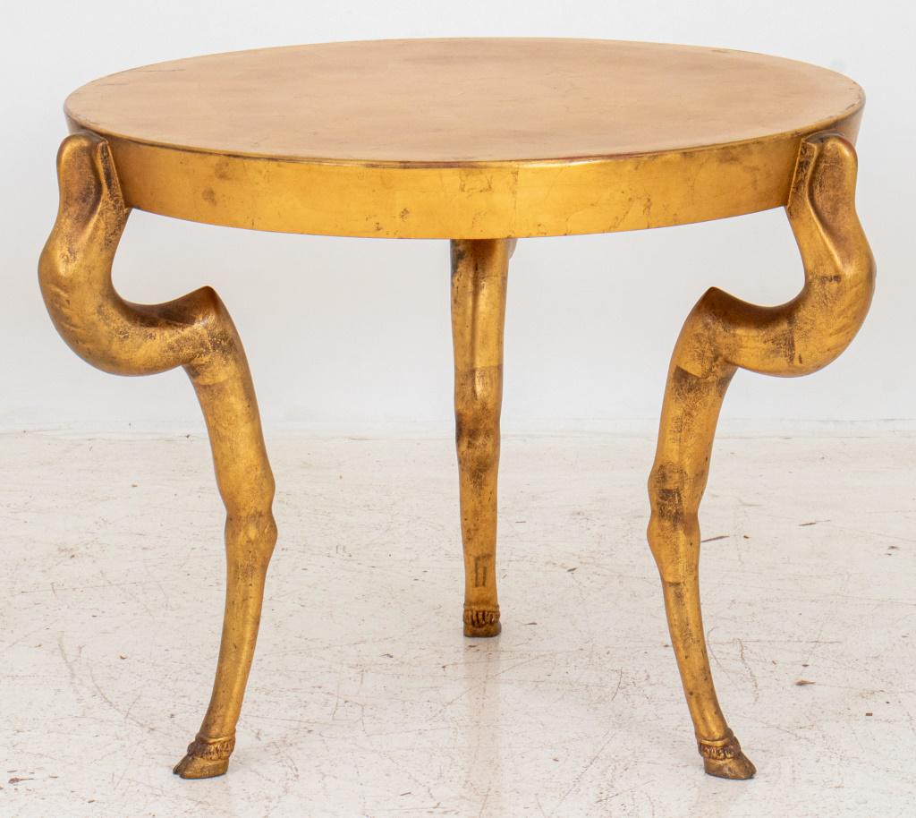 Italian Neoclassical Style Goat Leg Center Table (1 of 9)