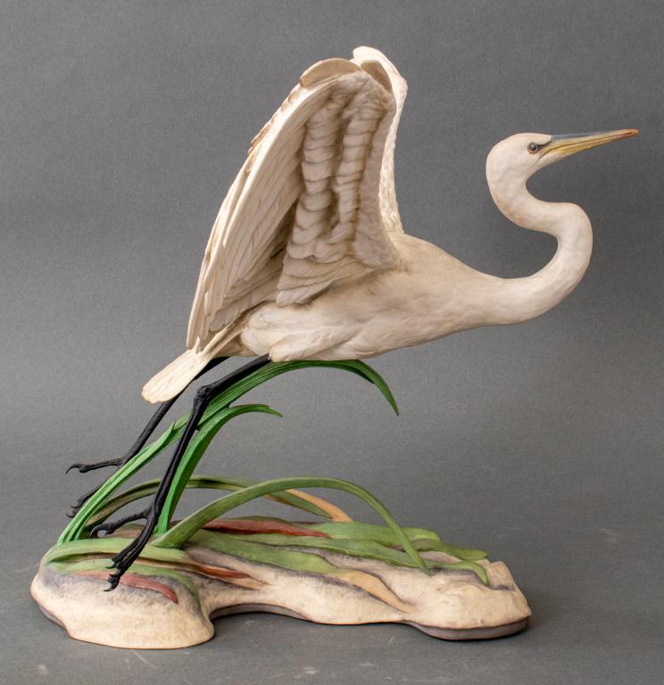 Boehm Studio Porcelain "The Great Egret" Figurine (1 of 11)