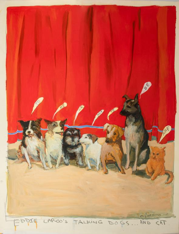 Paraskevas "Eddie Largo's Talking Dogs...& Cat" (1 of 11)