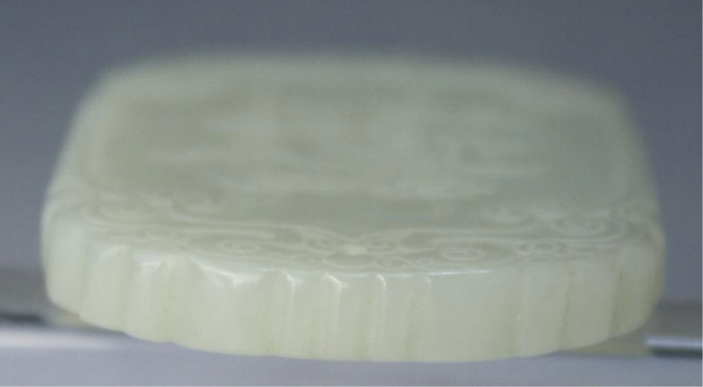 Chinese Carved Jade Pendant with Musicians - 3