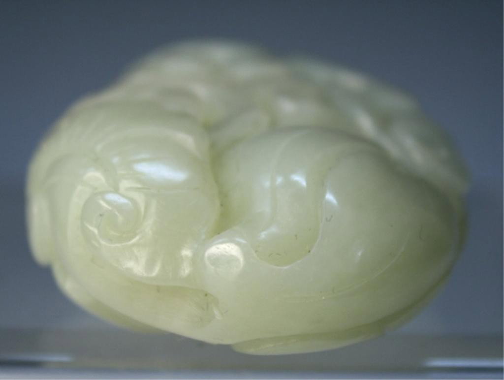 Chinese Jade Carving w/ Openwork & Monkey - 5