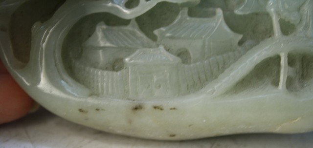 Chinese Jade Landscape Carving with Elder - 10