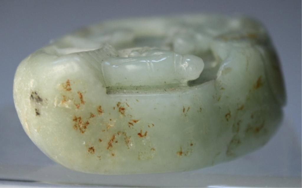 Chinese Jade Landscape Carving with Elder - 6