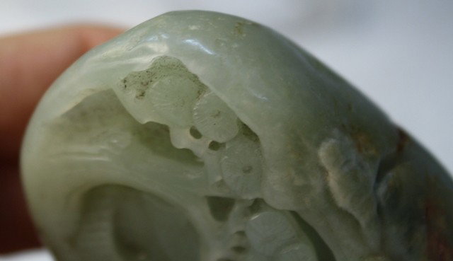 Chinese Jade Landscape Carving with Elder - 7