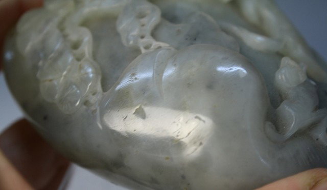 Chinese Jade Landscape Carving with Beasts - 8