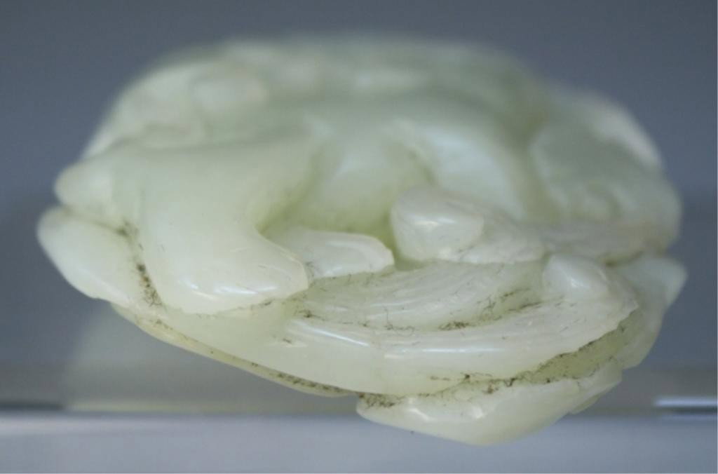 Chinese Jade Carving of Elephant & Monkey - 7