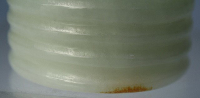 Chinese Carved Jade Archer's Thumb Ring - 9
