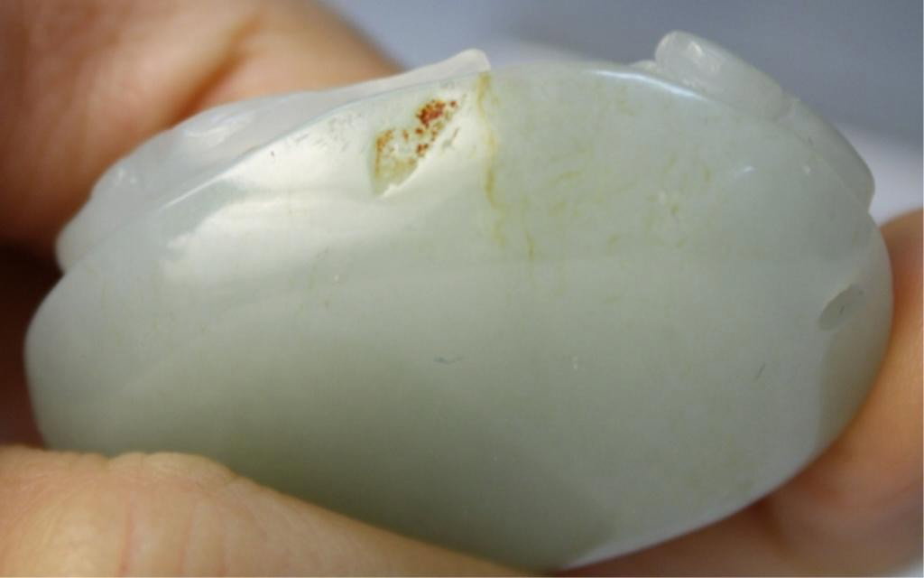Chinese Small Jade Carving of Mouse & Mushrooms - 7