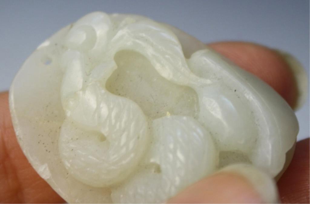 Chinese Small Jade Carving of Snake - 6