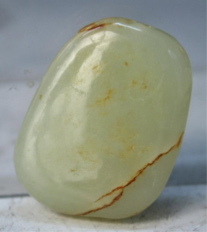 Chinese Jade Carving of Bird with Mushroom - 2