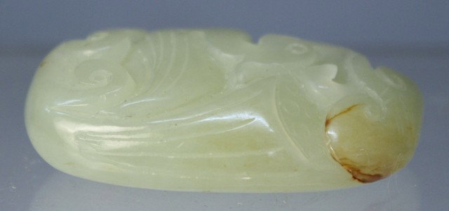 Chinese Jade Carving of Bird with Mushroom - 8