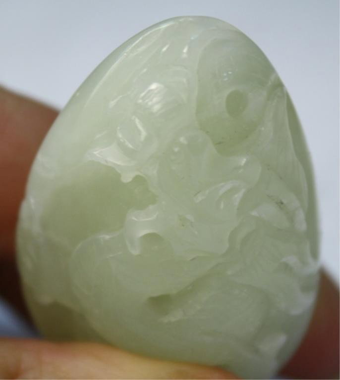 Chinese Small Jade Dragon Carving - 4