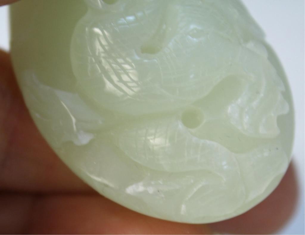 Chinese Small Jade Dragon Carving - 5