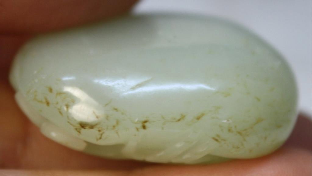 Chinese Small Jade Carving with Crab - 9