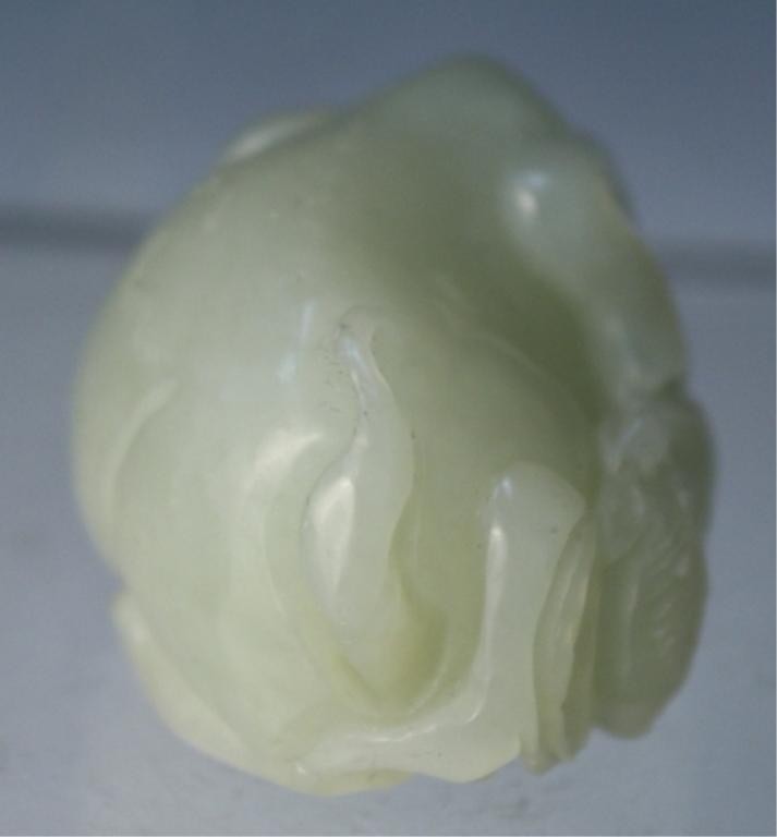 Chinese Small Jade Carving of Pig - 4