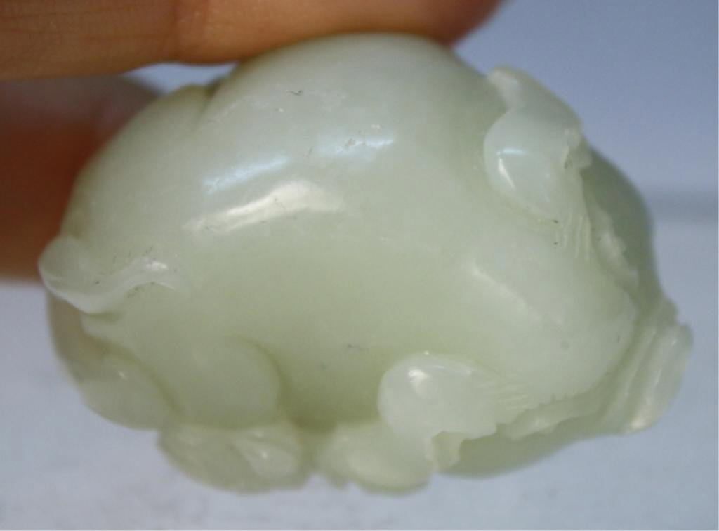 Chinese Small Jade Carving of Pig - 5