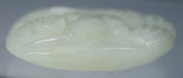 Chinese Jade Carving of Creature and Mushroom - 8