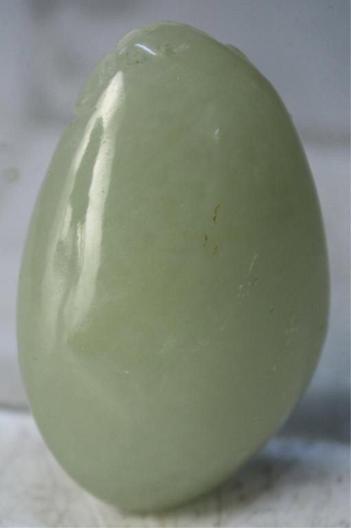 Chinese Small Jade Carving of Elder - 2