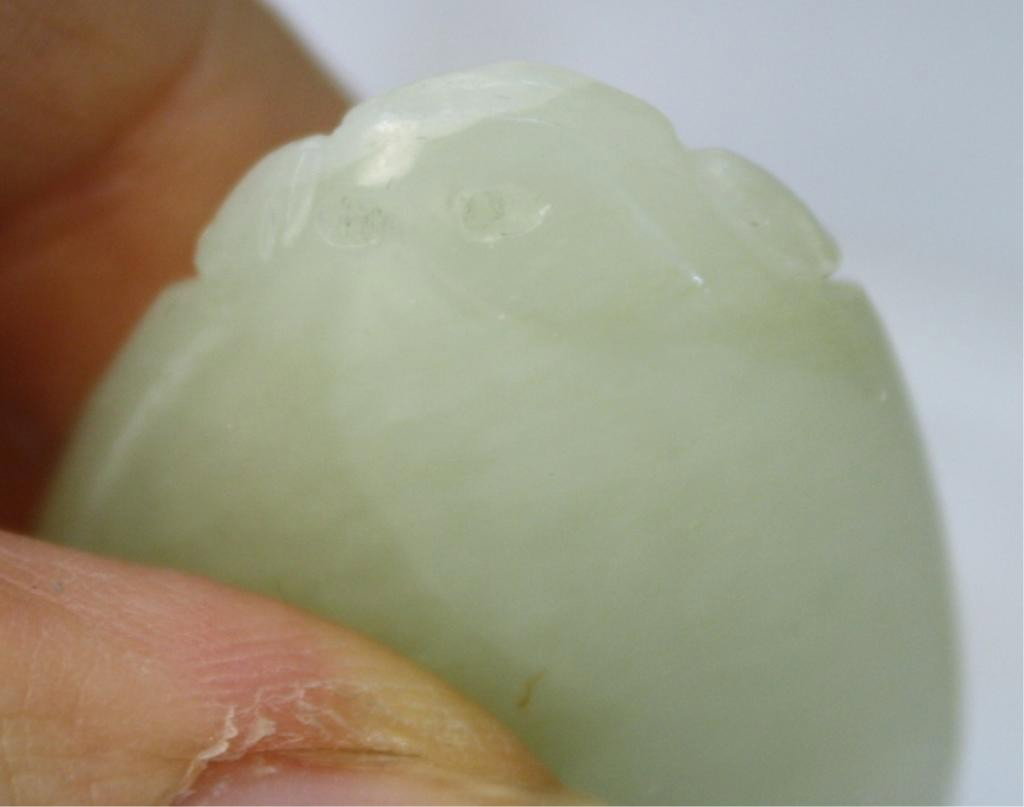 Chinese Small Jade Carving of Elder - 3
