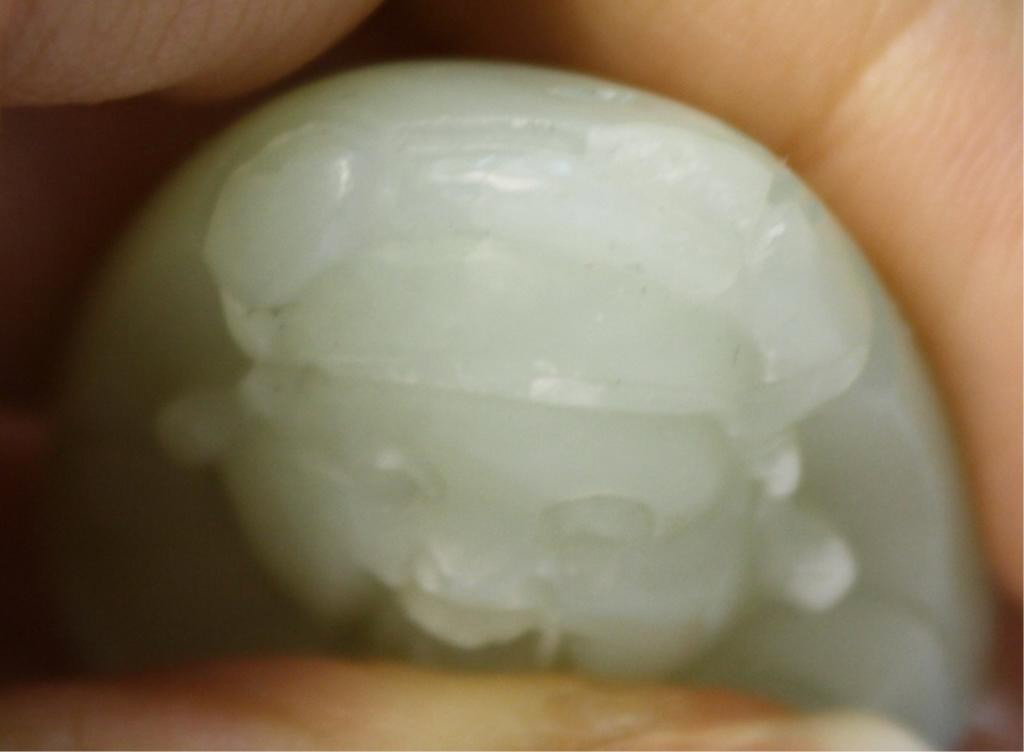 Chinese Small Jade Carving of Elder - 5