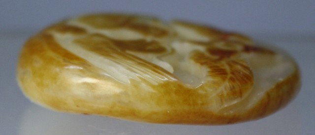 Chinese Small Jade Carving with 2 Ducks - 10