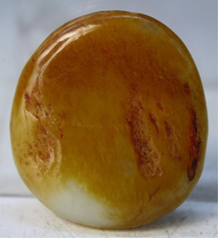 Chinese Small Jade Carving with 2 Ducks - 2