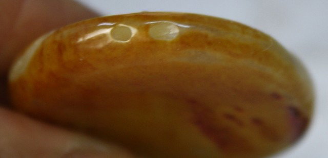 Chinese Small Jade Carving with 2 Ducks - 5