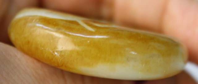 Chinese Small Jade Carving with 2 Ducks - 6