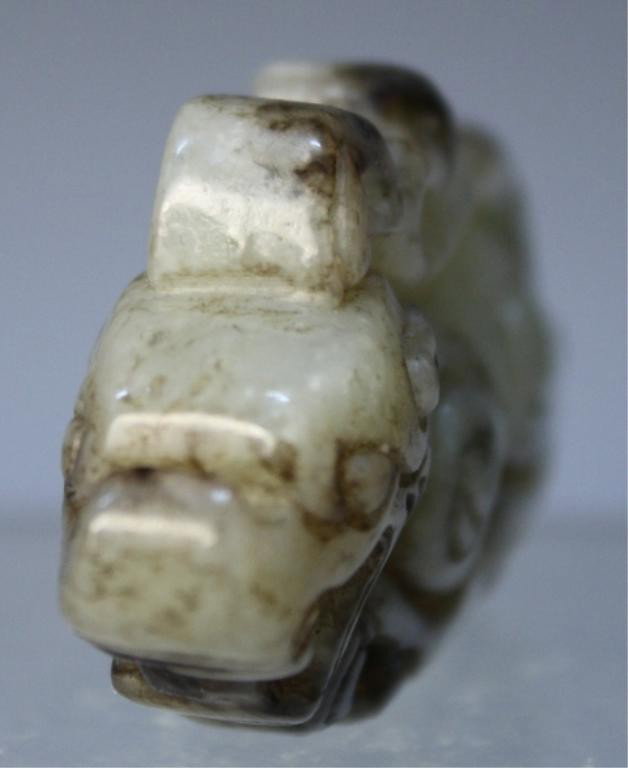 Chinese Small Jade Dragon Carving - 2