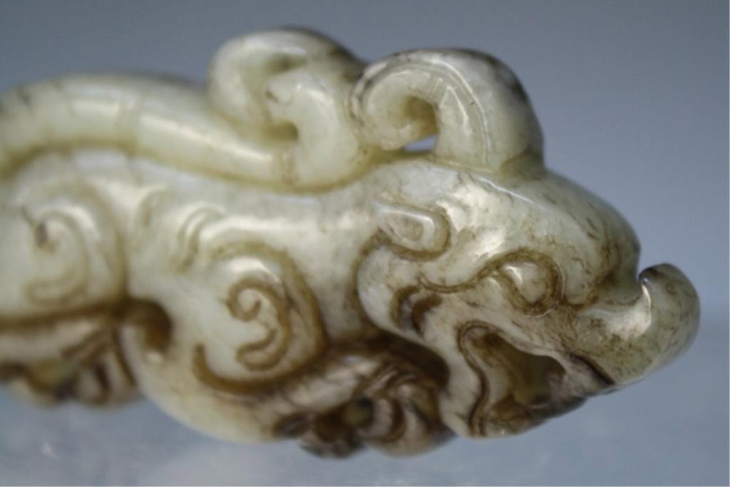 Chinese Small Jade Dragon Carving - 8