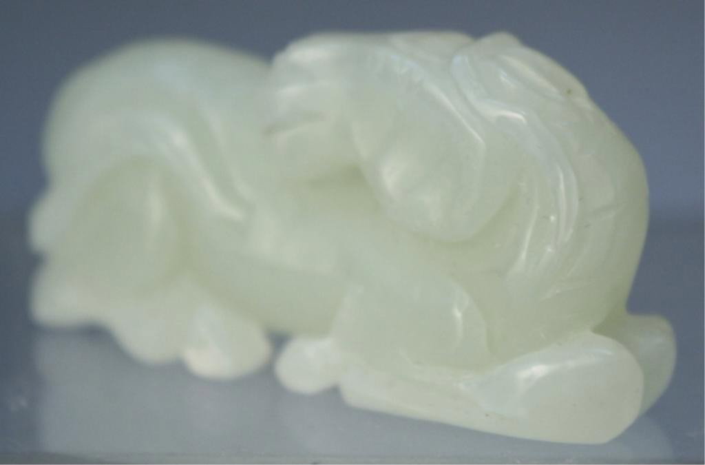 Chinese Jade Small Carving of Horse - 10