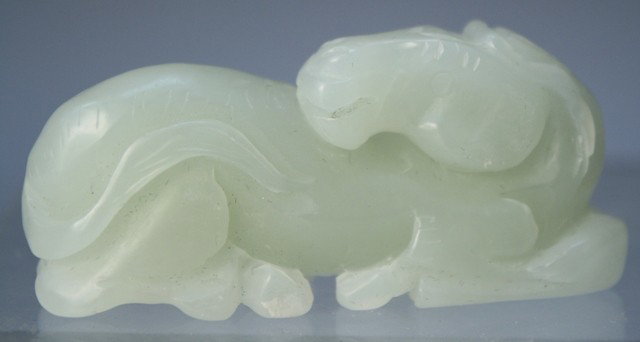 Chinese Jade Small Carving of Horse - 8