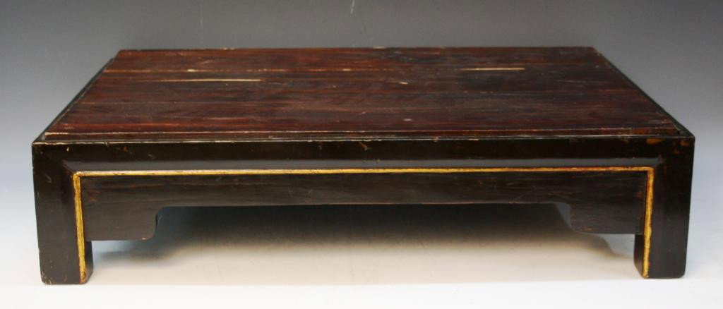Chinese Zitan Painted Stand