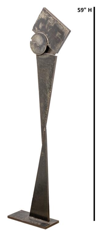 Torner Signed Monumental Iron Brutalist Sculpture (1 of 11)