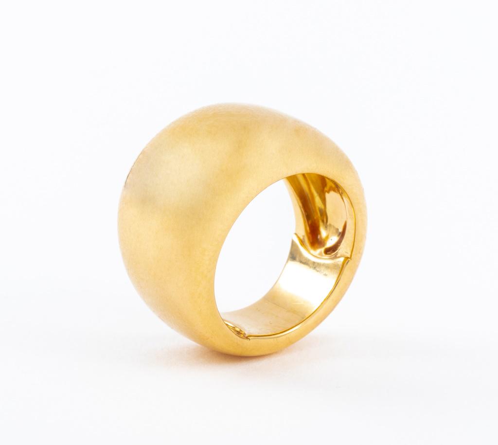 Vintage Cartier 18K Gold Wide Band Ring (1 of 6)