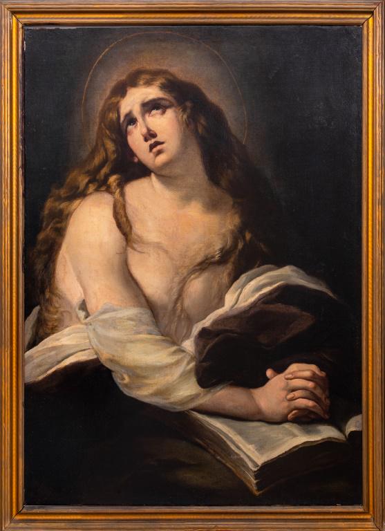 After Giacinto Brandi "Maddalena" Oil on Canvas (1 of 8)