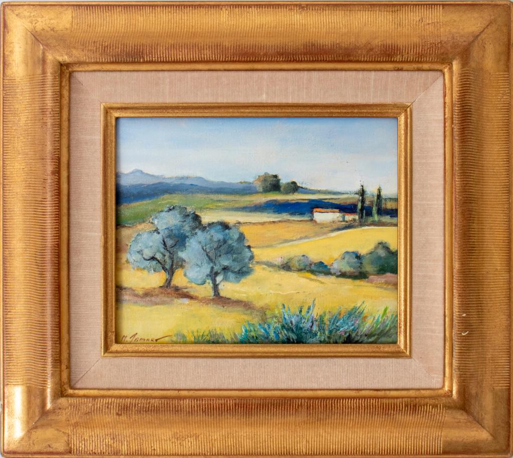 Michel Jamart, Paysage, Oil on Canvas, 20th C. (1 of 11)