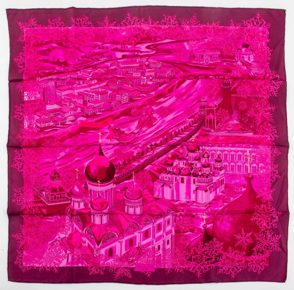 Natalie Vialars Hermes "De Passage a Moscou" Scarf (1 of 8)