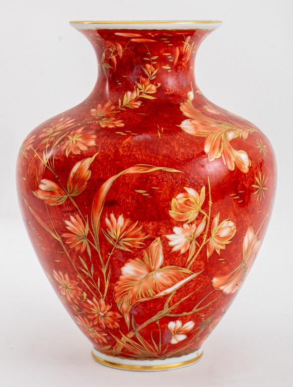Rosenthal "Zaubergarten' Glazed Porcelain Vase (1 of 9)