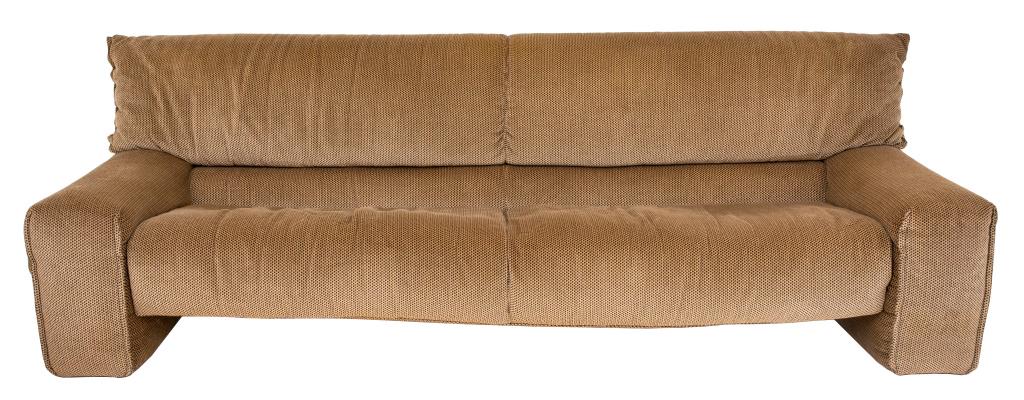 Vintage Italian Elam Upholstered Sofa / Couch (1 of 8)