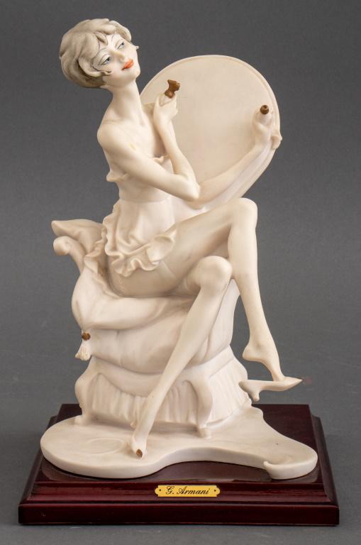 Giuseppe Armani "Lady on Chair" Porcelain Figure (1 of 10)