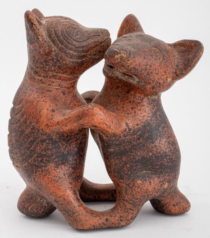 Colima Style Dog Ceramic Sculpture (1 of 7)
