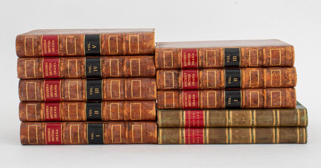 British Literature Bindings, 10 Volumes (1 of 9)