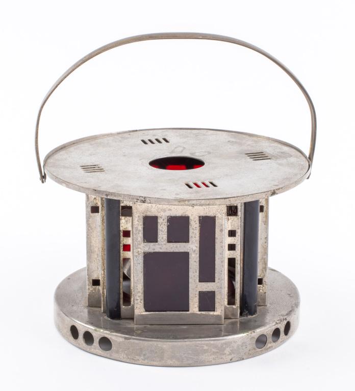 Jan Eisenloeffel Attr. Art Deco Kettle Warmer (1 of 9)