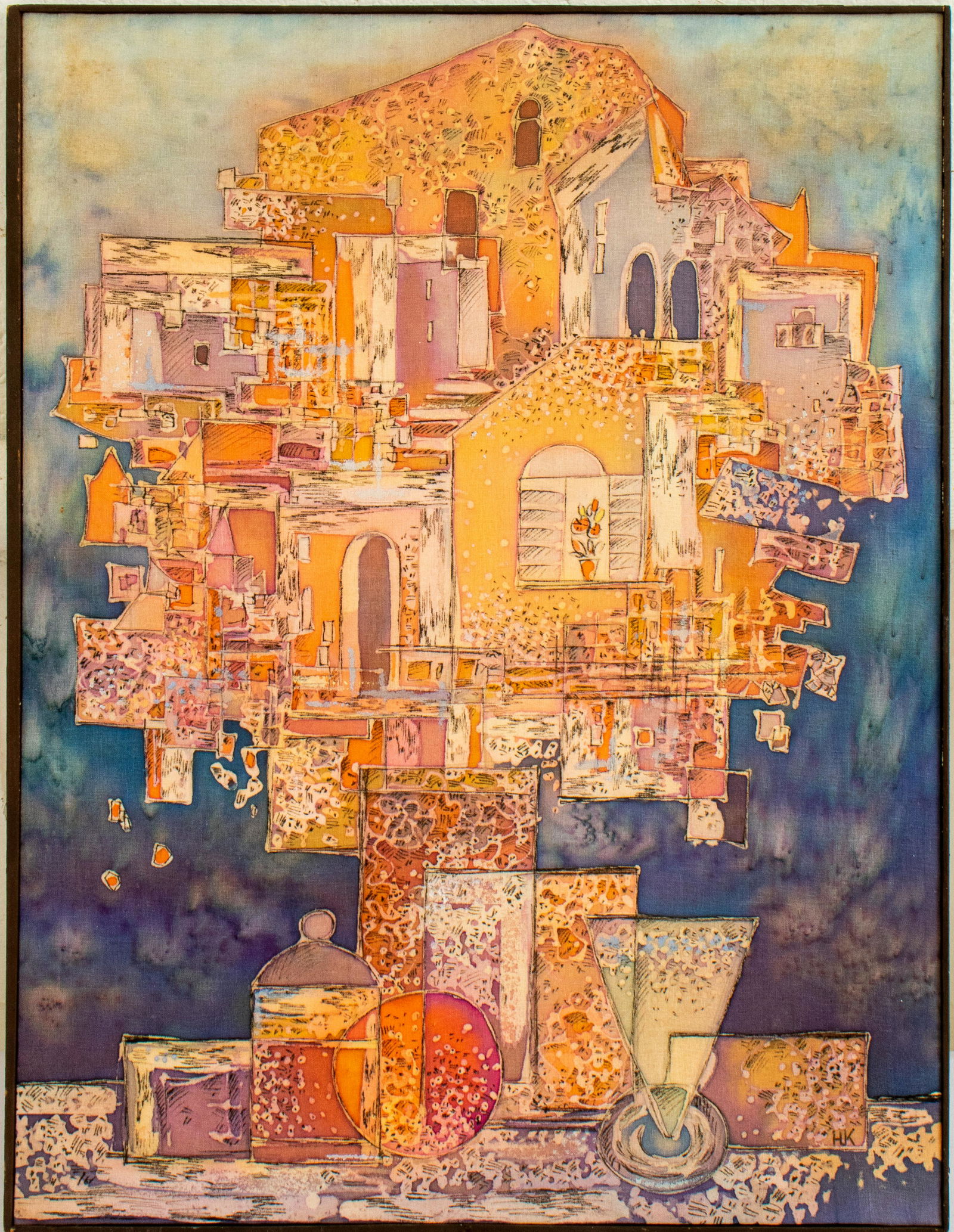 Kovaliova Abstract Mixed Media on Canvas (1 of 11)